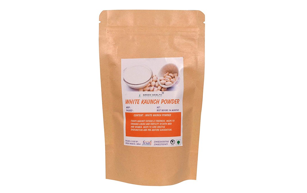 Green Wealth White Kaunch Powder    Pack  100 grams